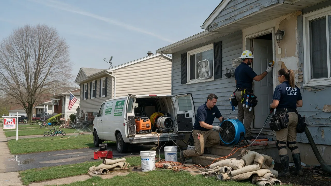 Flood Cleanup in White, SD near me