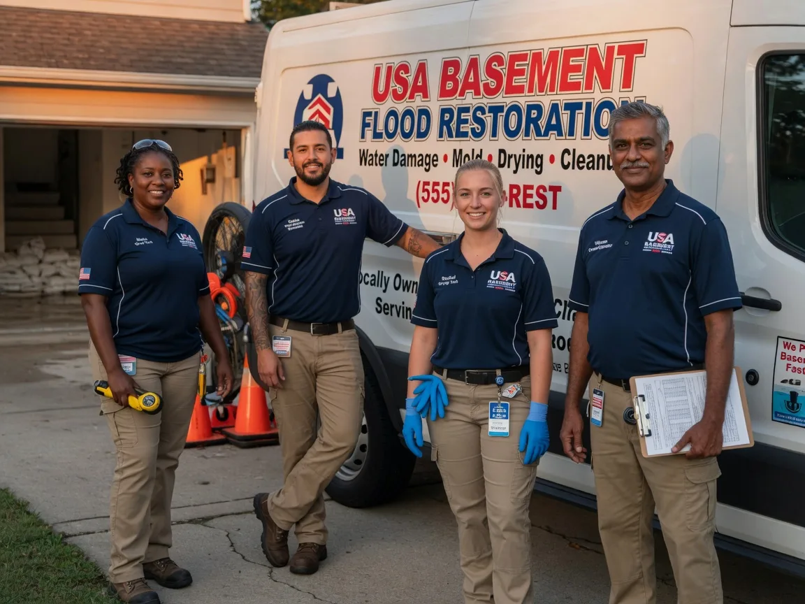 Basement Flood Cleanup company in White, SD